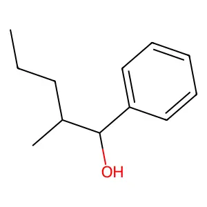 2-Methyl-1-phenyl-1-pentanol structure