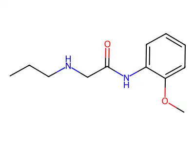 N-(2-methoxyphenyl)-2-(propylamino)acetamide structure