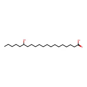 15-羟基二十酸 structure