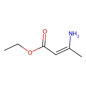 3-氨基-2-丁烯酸乙酯 structure