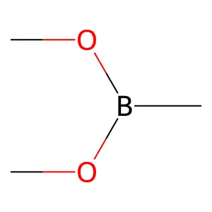 Boronic acid, methyl-, dimethyl ester structure