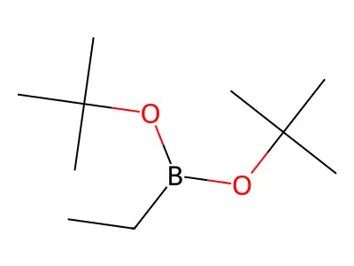 InChI=1/C10H23BO2/c1-8-11(12-9(2,3)4)13-10(5,6)7/h8H2,1-7H structure