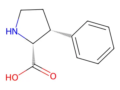 3-Phenylproline structure