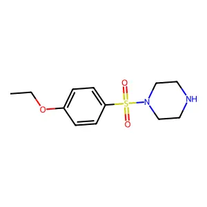 1-((4-Ethoxyphenyl)sulfonyl)piperazine structure