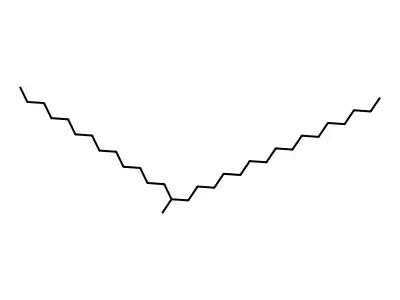 14-Methyl-triacontane structure