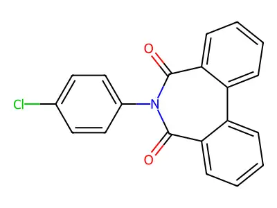 6-(4-Chlorophenyl)benzo[d][2]benzazepine-5,7-dione structure