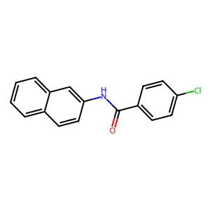 4-Chloro-N-(2-naphthyl)-benzamide structure