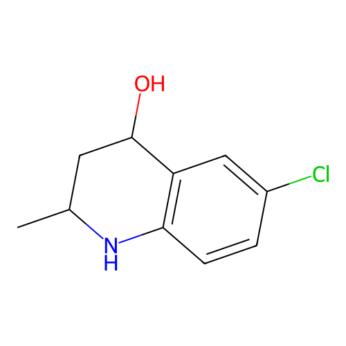 6-Chloro-2-methyl-1,2,3,4-tetrahydroquinolin-4-ol structure