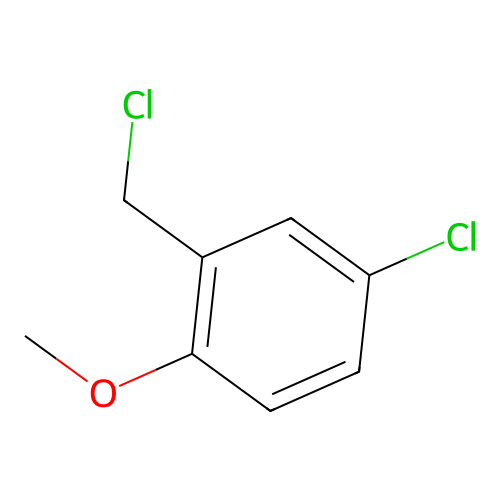 4-Chloro-2-(chloromethyl)-1-methoxybenzene structure