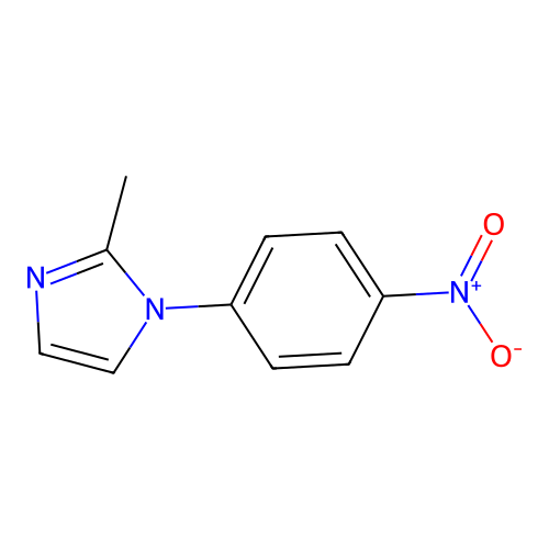 2-Methyl-1-(4-nitrophenyl)-1H-imidazole structure