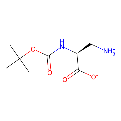 3-Amino-Boc-L-alanine structure