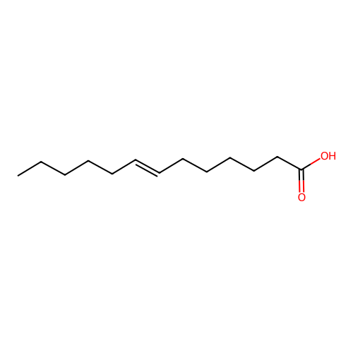 7-十三碳烯酸 structure