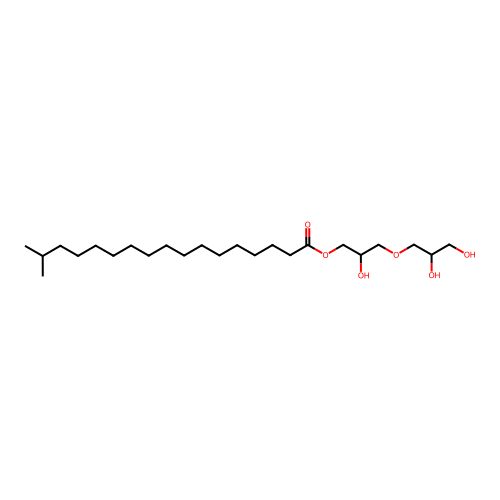 Polyglyceryl-2 Isostearate structure