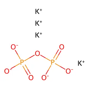 焦磷酸钾 structure