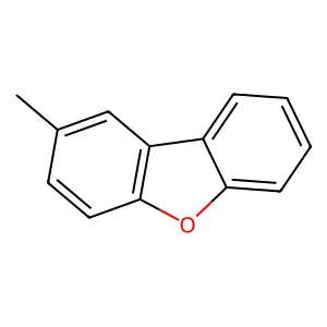 2-Methyldibenzofuran structure