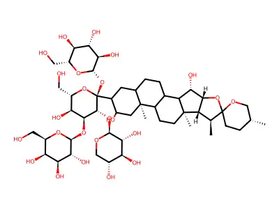Desglucodigitonin structure