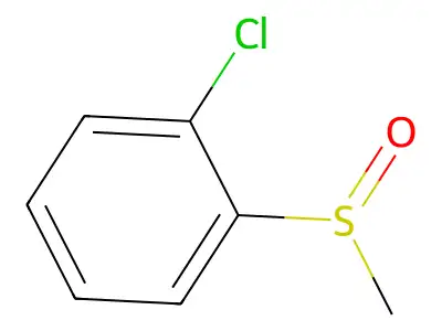 Benzene, 1-chloro-2-(methylsulfinyl)- structure