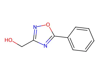 (5-Phenyl-1,2,4-oxadiazol-3-yl)methanol structure