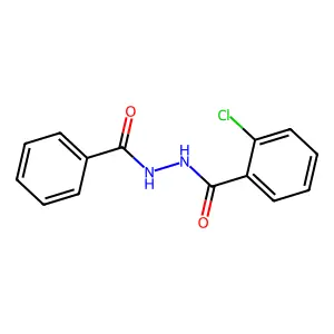 1-Benzoyl-2-(2-chlorobenzoyl)hydrazine structure