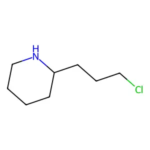 2-(3-Chloropropyl)piperidine structure
