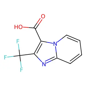 2-(Trifluoromethyl)imidazo(1,2-a)pyridine-3-carboxylic acid structure