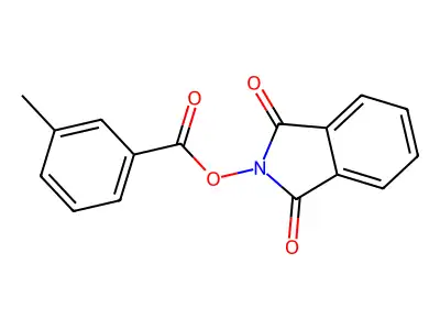 (1,3-Dioxoisoindol-2-yl) 3-methylbenzoate structure