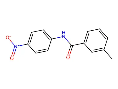 3-Methyl-4'-nitrobenzanilide structure