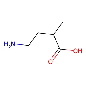 Butanoic acid, 4-amino-2-methyl-, (2S)- structure