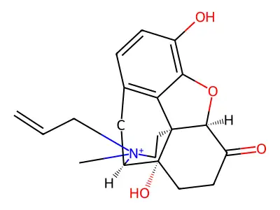 N-Methylnaloxone structure