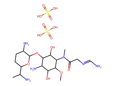 硫酸达替米星 structure