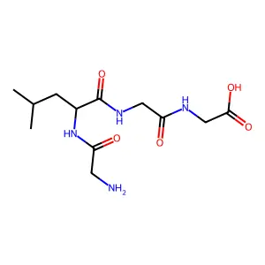 Glycyl-leucyl-glycyl-glycine structure