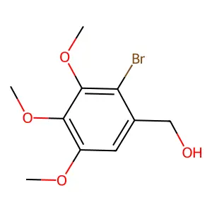 (2-Bromo-3,4,5-trimethoxyphenyl)methanol structure