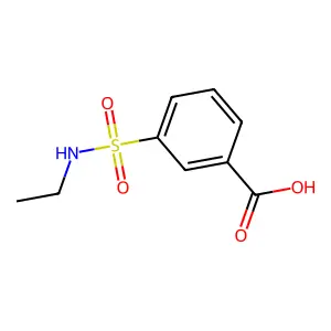 3-(乙基氨磺酰)苯甲酸 structure