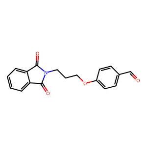 4-[3-(1,3-Dioxoisoindol-2-yl)propoxy]benzaldehyde structure