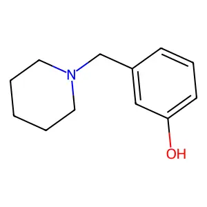 1-(3-Hydroxybenzyl)piperidine structure
