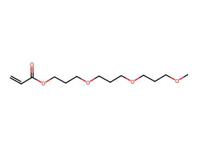 3-[3-(3-methoxypropoxy)propoxy]propyl Prop-2-enoate structure