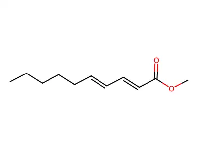 Methyl 2,4-decadienoate, (2E,4E)- structure