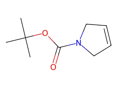 tert-Butyl 2,5-dihydro-1H-pyrrole-1-carboxylate structure