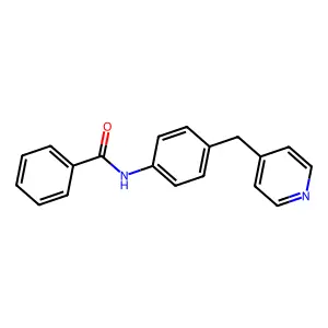 N-(4-(Pyridin-4-ylmethyl)phenyl)benzamide structure