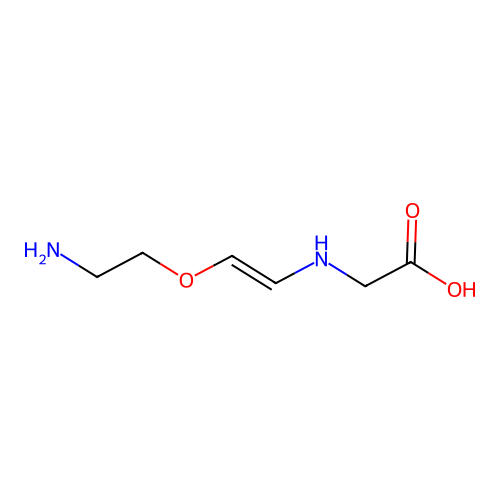 2-Aminoethoxyvinyle glycine structure