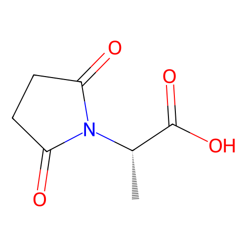 N-succinyl-l-alanine structure