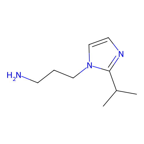 3-(2-Isopropyl-imidazol-1-yl)-propylamine structure