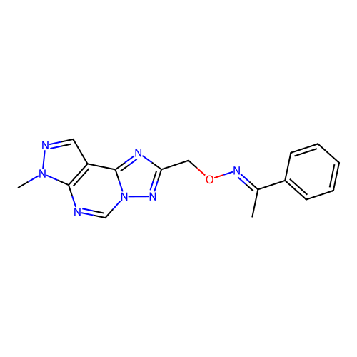 C16H15N7O structure