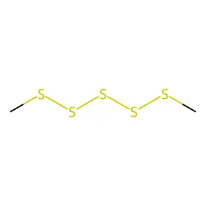 二甲基五硫 structure