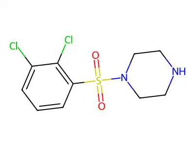 1-(2,3-Dichlorobenzenesulfonyl)piperazine structure