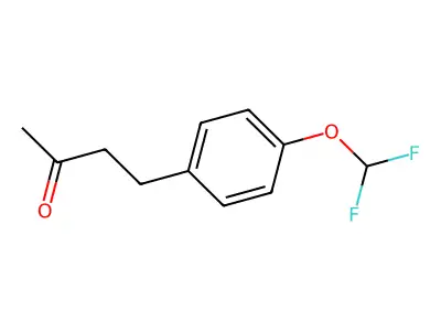 4-[4-(Difluoromethoxy)phenyl]butan-2-one structure