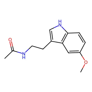 褪黑素 structure