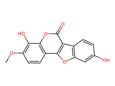 紫苜蓿酚 structure