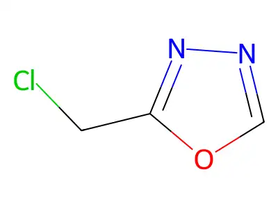 2-(Chloromethyl)-1,3,4-oxadiazole structure