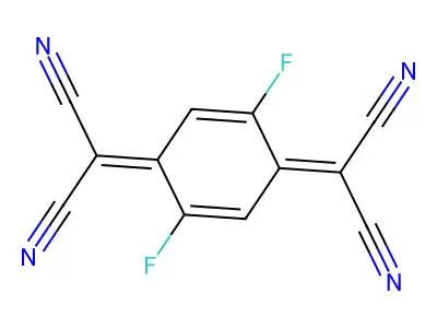 2,5-Difluoro-7,7,8,8-tetracyanoquinodimethane structure